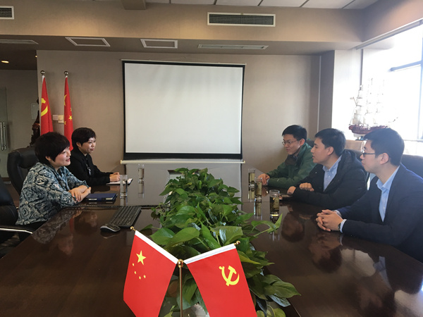 河東團區(qū)委領(lǐng)導走訪永誠世佳