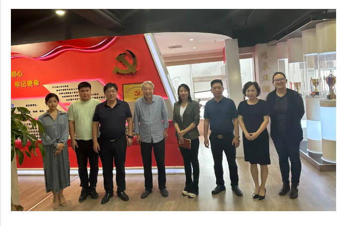 河北區(qū)工商聯(lián)領(lǐng)導到永誠世佳走訪交流