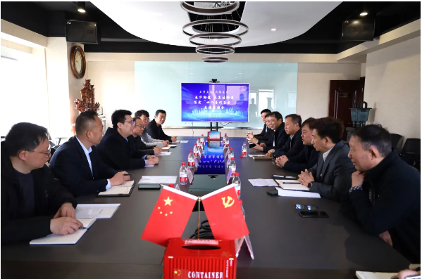 河東區(qū)大直沽街道領(lǐng)導到永誠世佳走訪交流